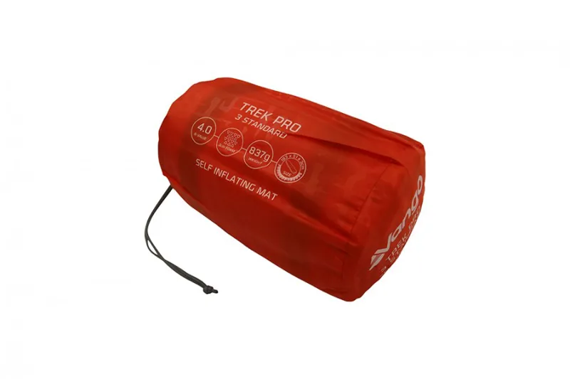 Vango Trek Pro 3 Standard Self inflating mat in Tango Red-2